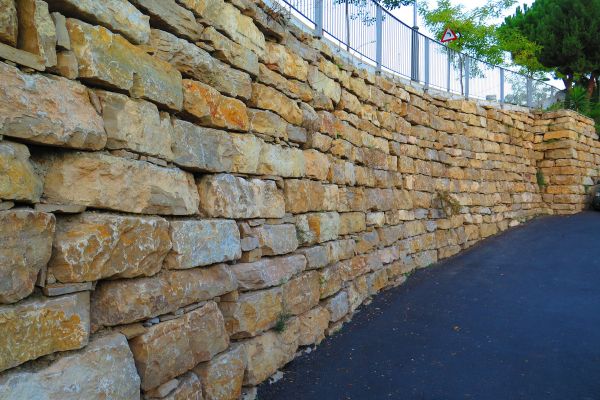 stone retaining walls